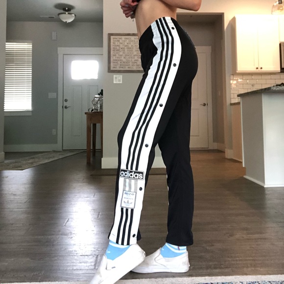 adidas Pants - Adidas track snap pants
